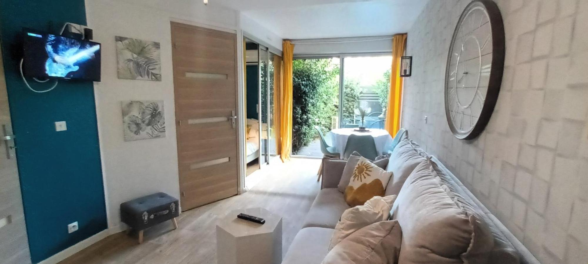Appartement Cosy A Deux Pas Du Port Saint-Cyprien  Eksteriør bilde
